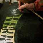 NGS Prestiguous Gilding for Interiors, Home, Retail London Chalk art artis chalkie menu boards chalk boards chalkboards The Art of Glass Gilding Pink Floyd's drummer saves his old drum shop Foote's of London