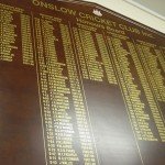 The Classic honoursboard NGS The Classic honoursboard NGS
