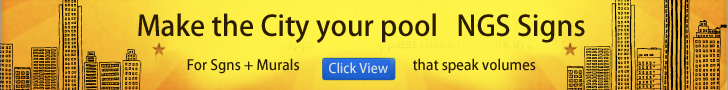 Banner: The City is your Pool NGSings