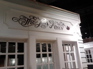 Ted Baker Tea shop sign Nick Garrett