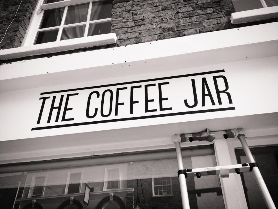 The Coffee Jar. Sign Painted, CHIC RETAIL signs by NGS