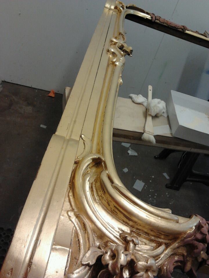 gilding London NGS Traditional Gold restoration