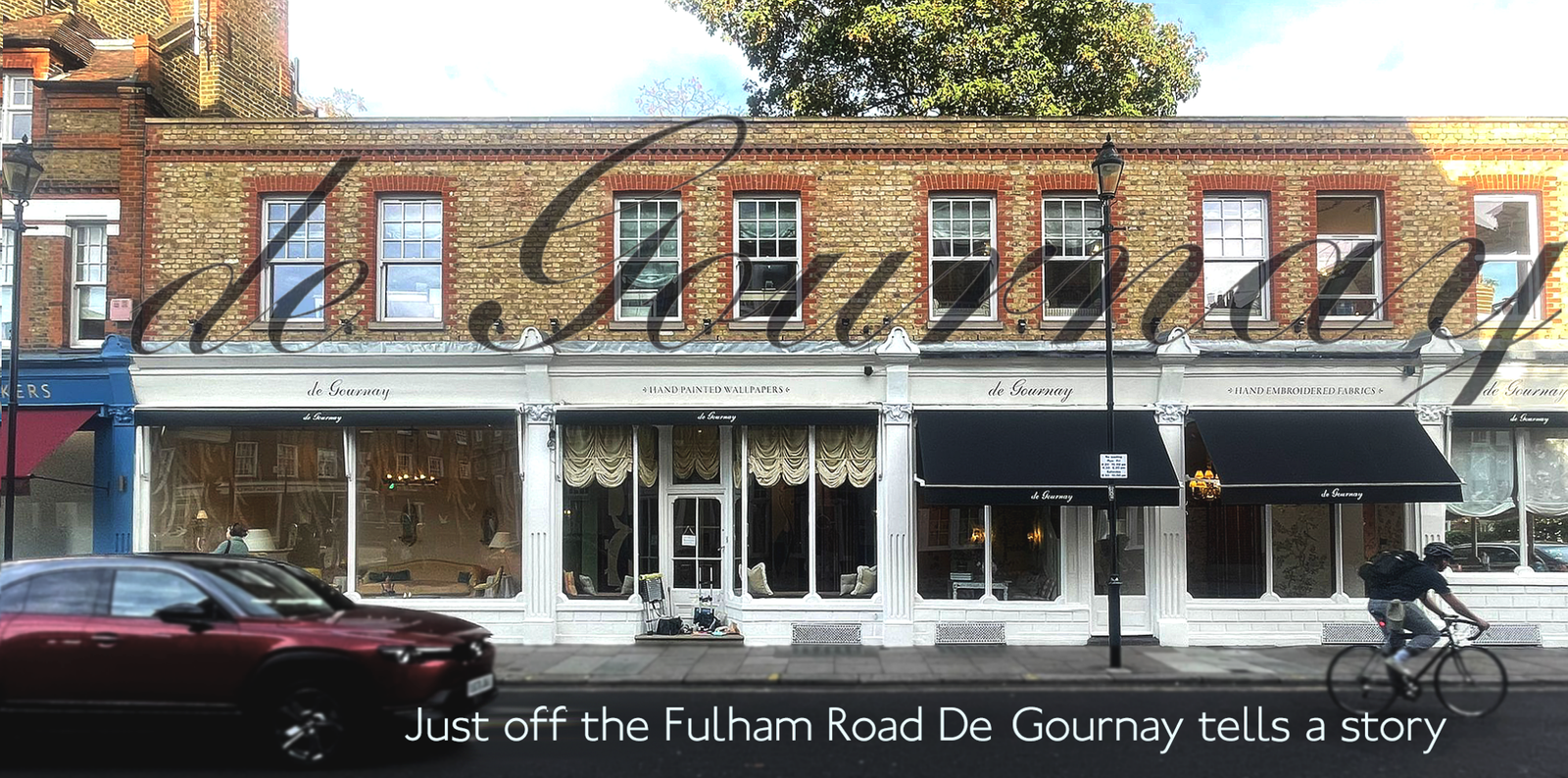 magnificent Traditional Sign writing of London NGS