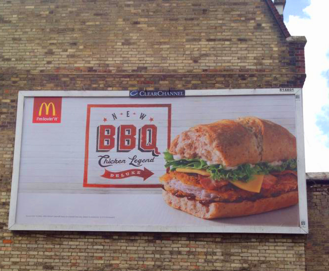 BBQ Chicken billboard poster NGS