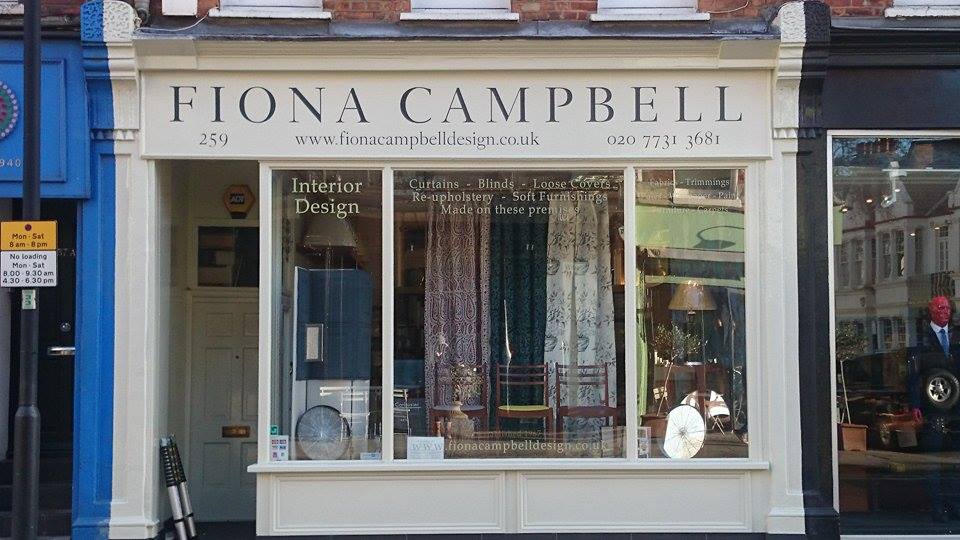 Fiona Campbell Roman letters by Nick Garrett NGS sign writing Journal, Kings Road Sign writing painting  NGS Hand painted Ship and Design studios.