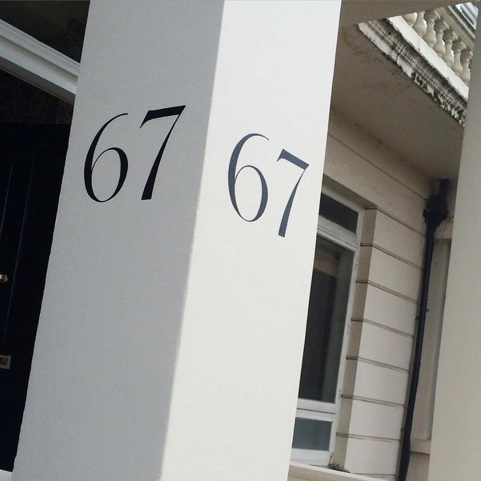 Classic House Numbers