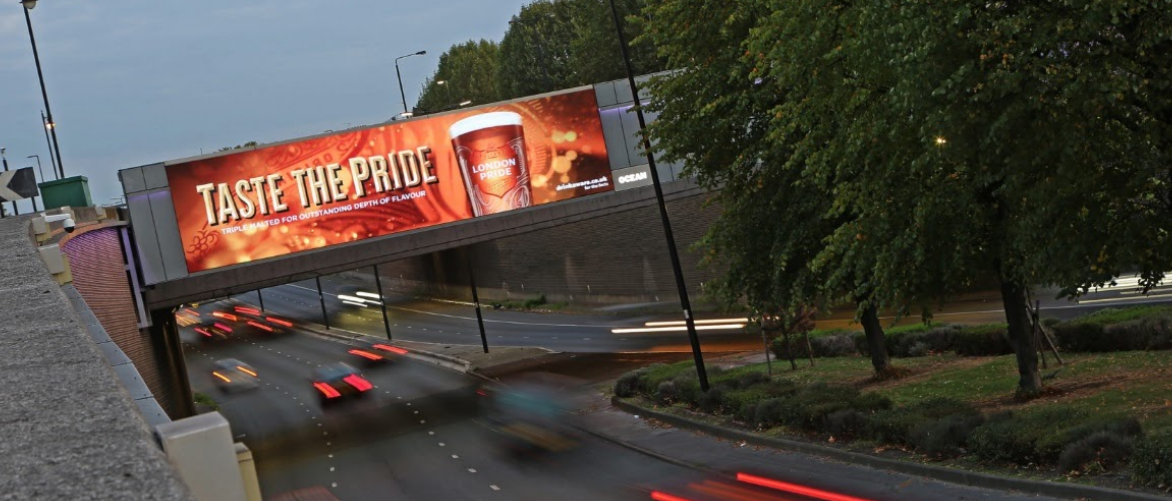 Brand ID, London Pride NGS Sign Writing Design signs and brand
