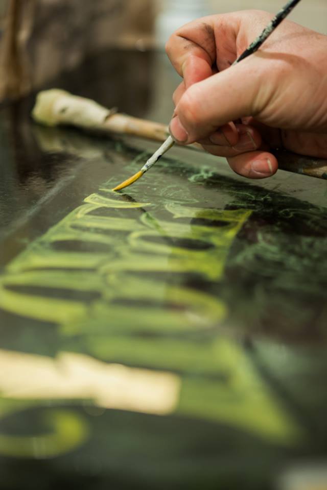 Nick Garrett Traditional Signwriting at Love Hate