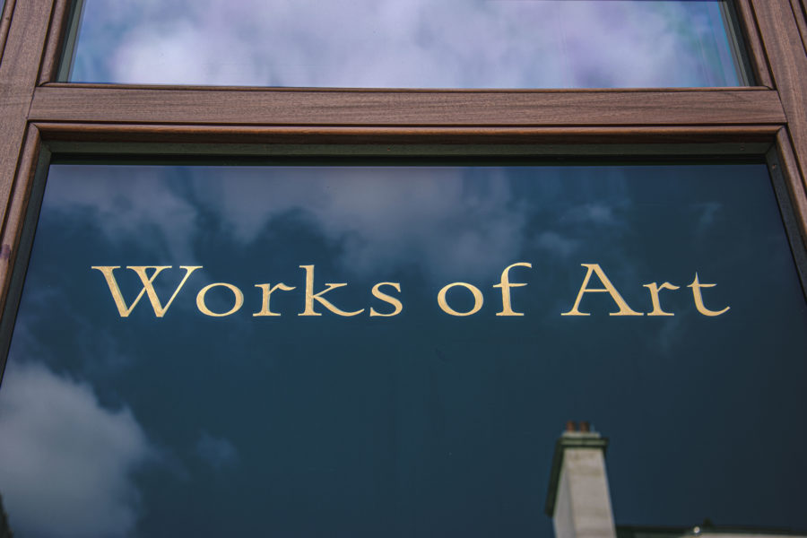 NGS Painted House prestige shop names. NGS Traditional sign writers of London NGS Dulwich Margate Chelsea signwriters