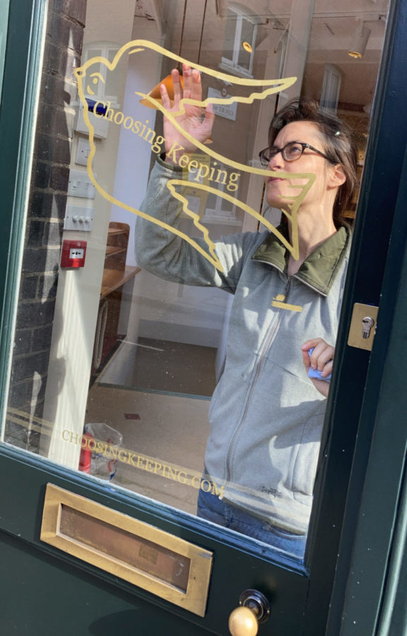 NGS Painted House numbers names Traditional sign writers of London NGS Dulwich Margate Chelsea signwriters