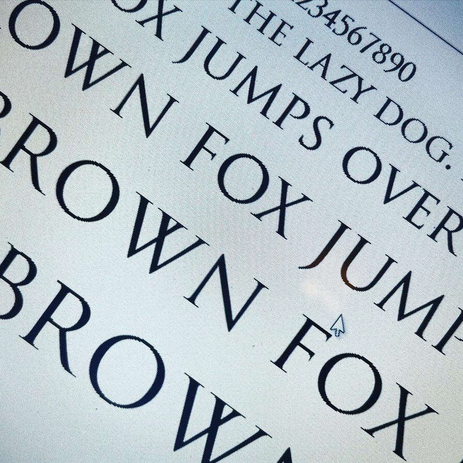 font designer NGS Trajan Baskerville