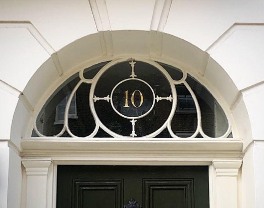 Best London sign writing painted house Numbers and transom gilding fanlight house titles restored, <a href=