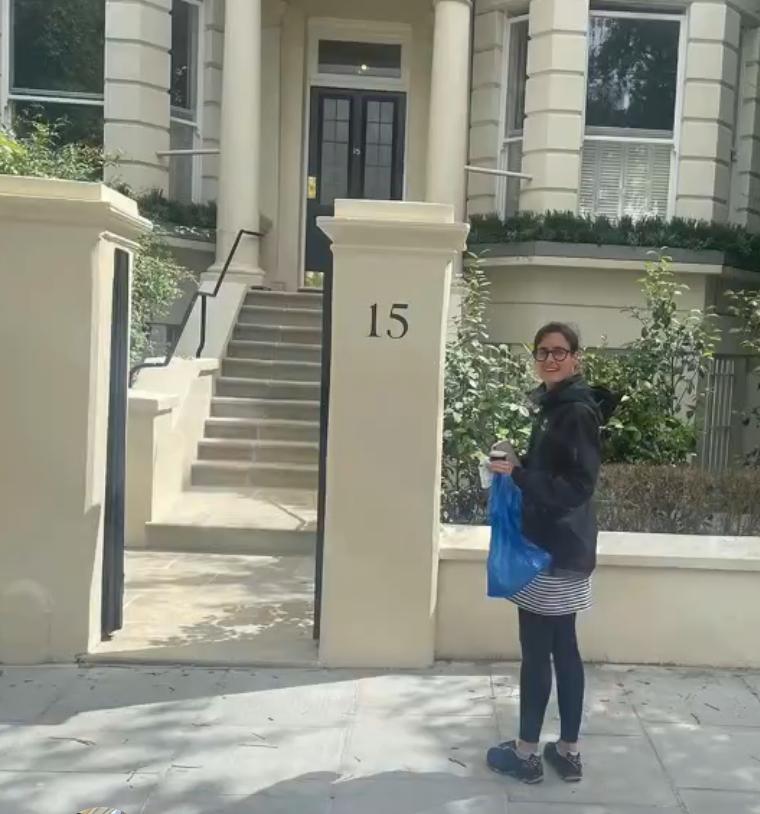 House number painter London