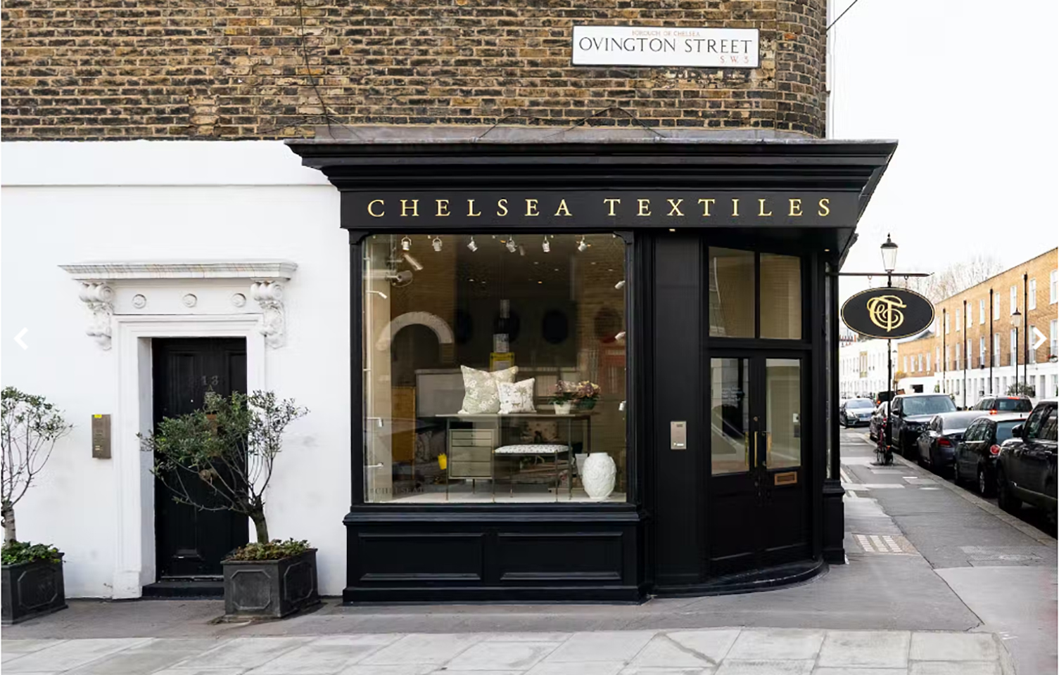 NGS Painted House numbers names Traditional sign writers of London NGS Dulwich Margate Chelsea signwriters