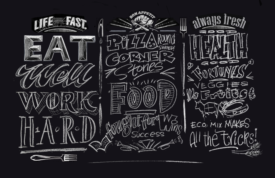 Design Studio London - Signwriting Seraina Signs, London Traditional sign writer, NGS LDN hand painted Signs.