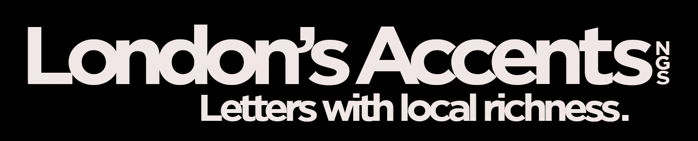 NGS Lundun Sign written letters... with a posh London accent . Proper sign writers. Sign written lettas, s.ans serif.
