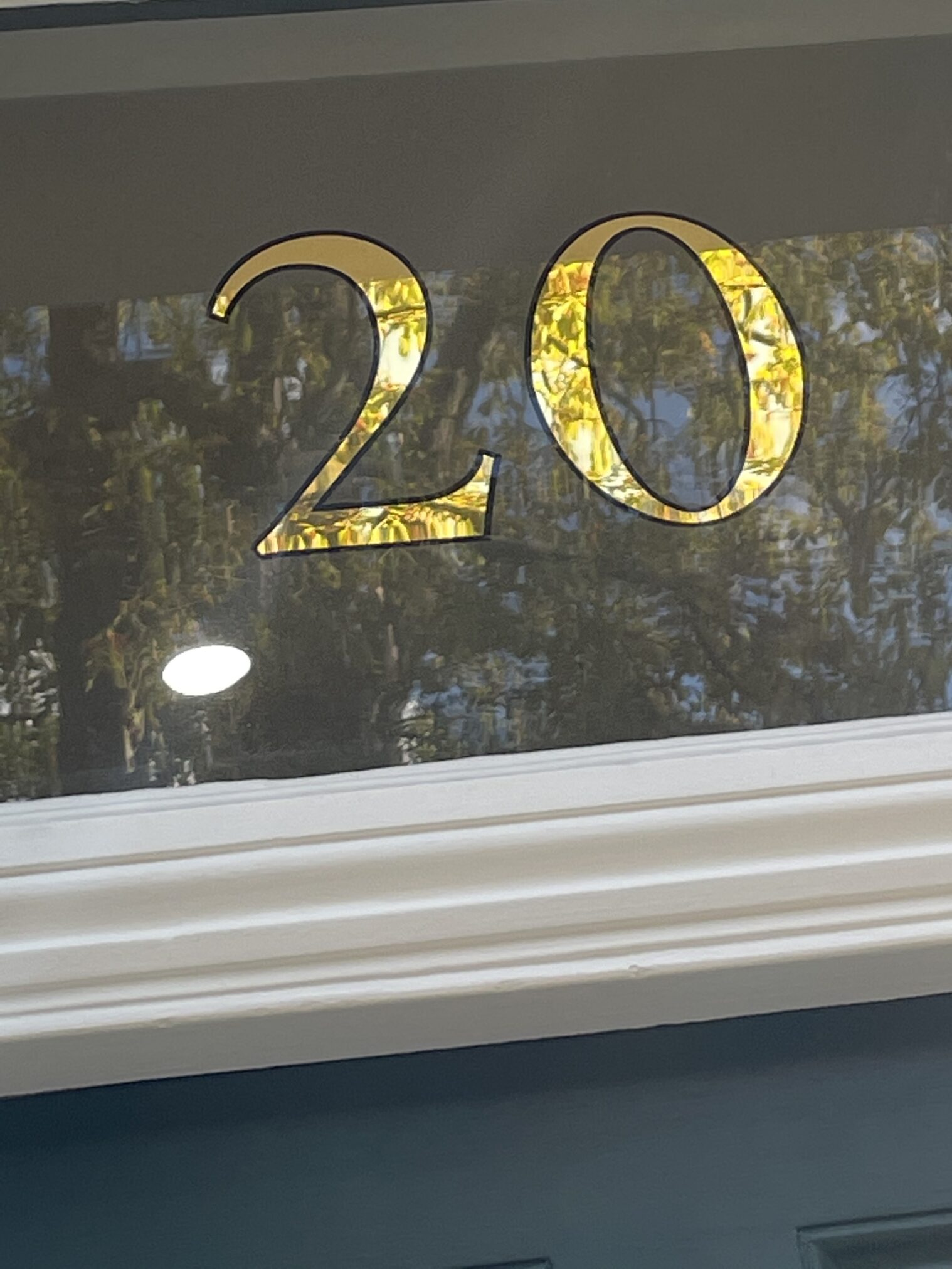 , NGS Painted House numbers names Traditional sign writers