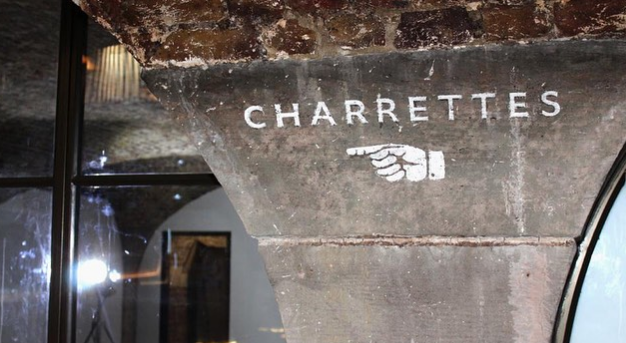 JTP Pennington St HO | Traditional Caslon design | NGS Soho Demi-Bold Typeface. sign writing