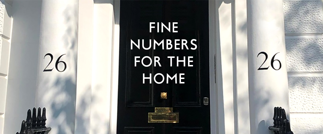 , House numbers signs,
Door number signs,
House numbers signs,
Hand painted sign writers,
House numbers on Pillars,, Belgravia painted by NGS hand painted Victoria House titles numerals.