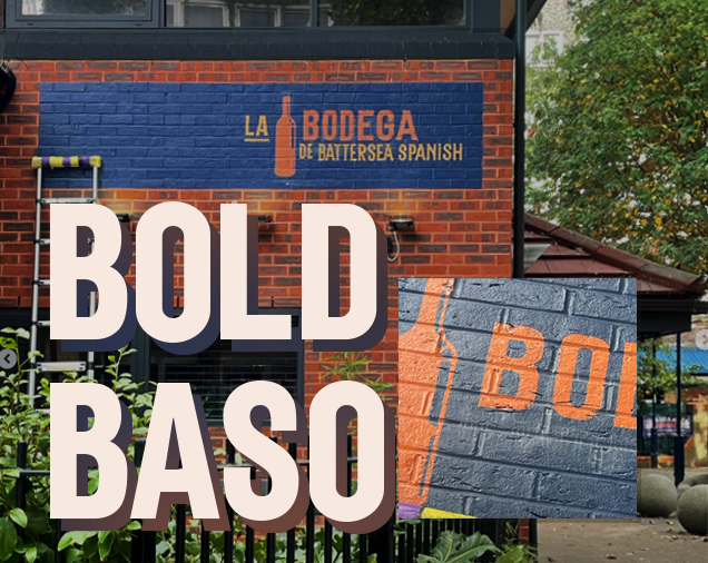 Hispanic Portuguese Tapas, London, restaurant signage Writer Nick Garrett Seraina Baumgartner NGS