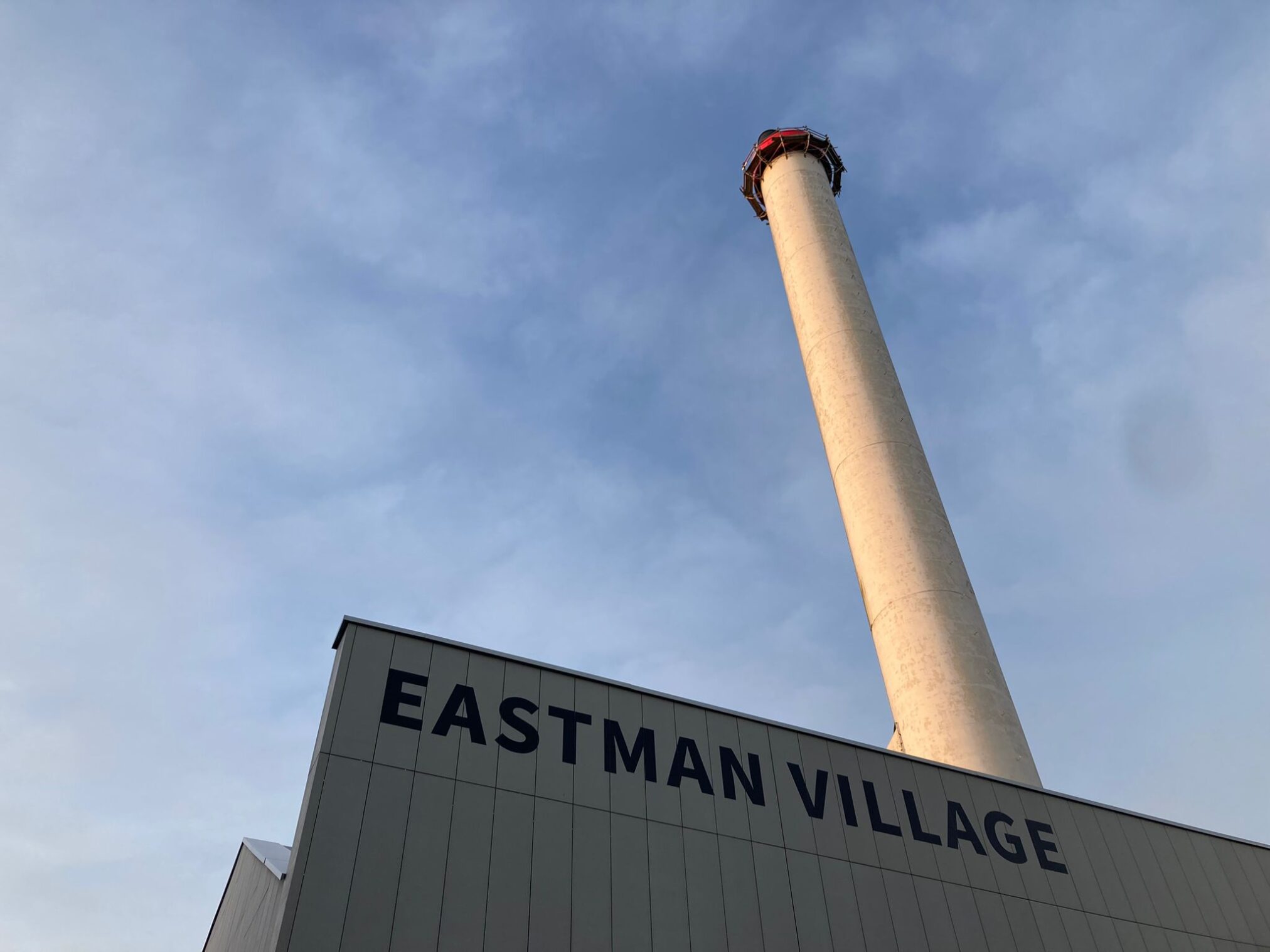 Eastman Village KODAK factory sign by Seraina and Nick signwriters London