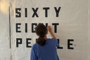 START UP SIGN PAINTERS, NGS BEST SIGN WRITERS IN LONDON NEAR US. SIXTY EIGHT PEOPLE.