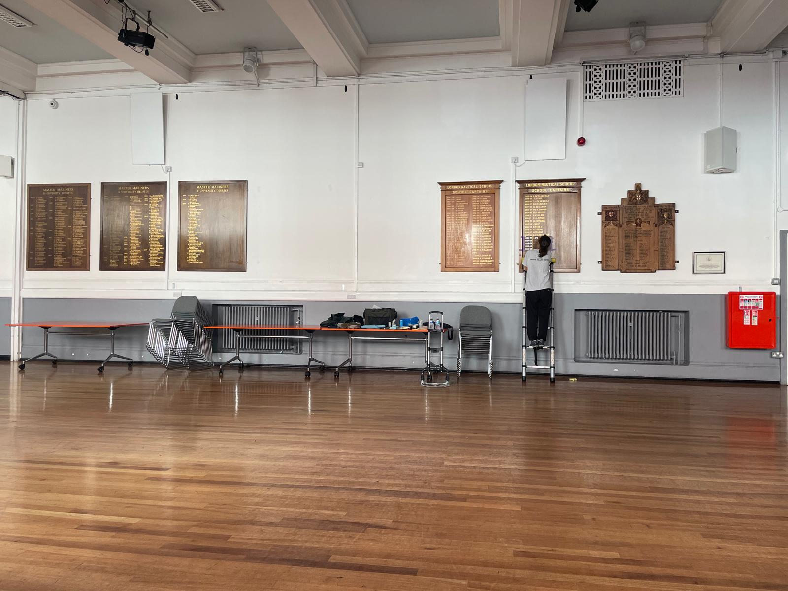 Honours Board updating sign writers London
