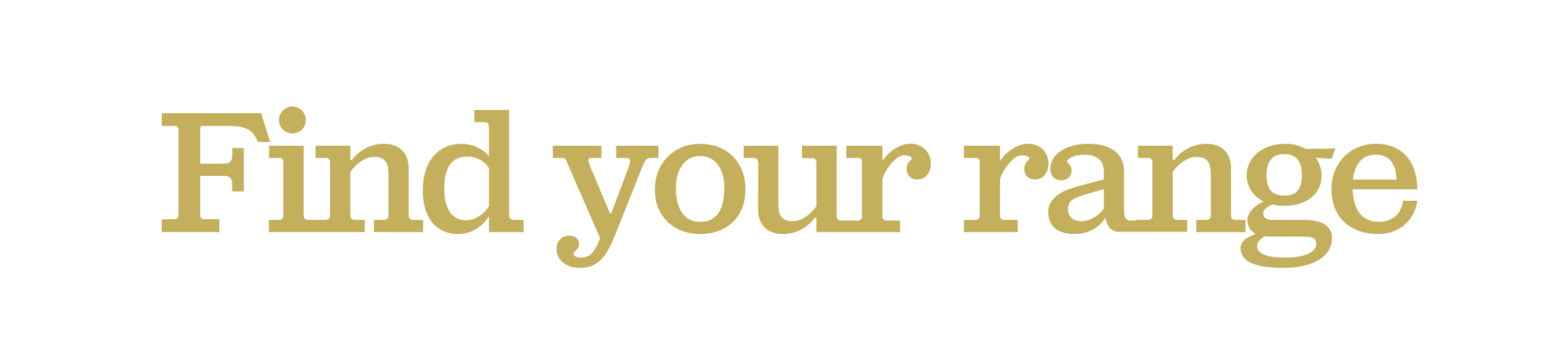 Find your range of sign brand ID