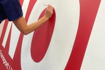 London sign painter Seraina