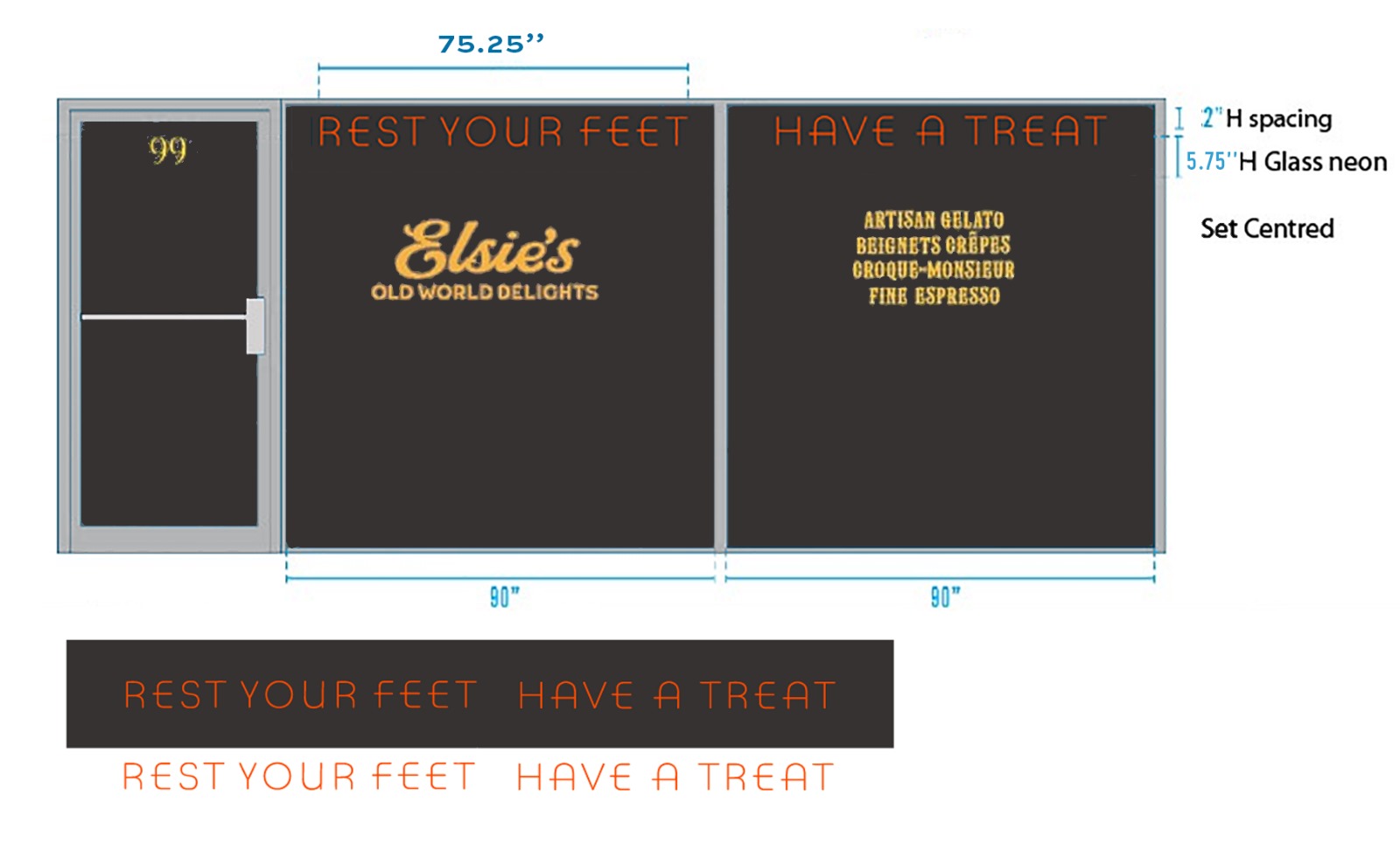 Elsie's of Moab, Jailhouse cafe Moab Utah., NGS Brand design