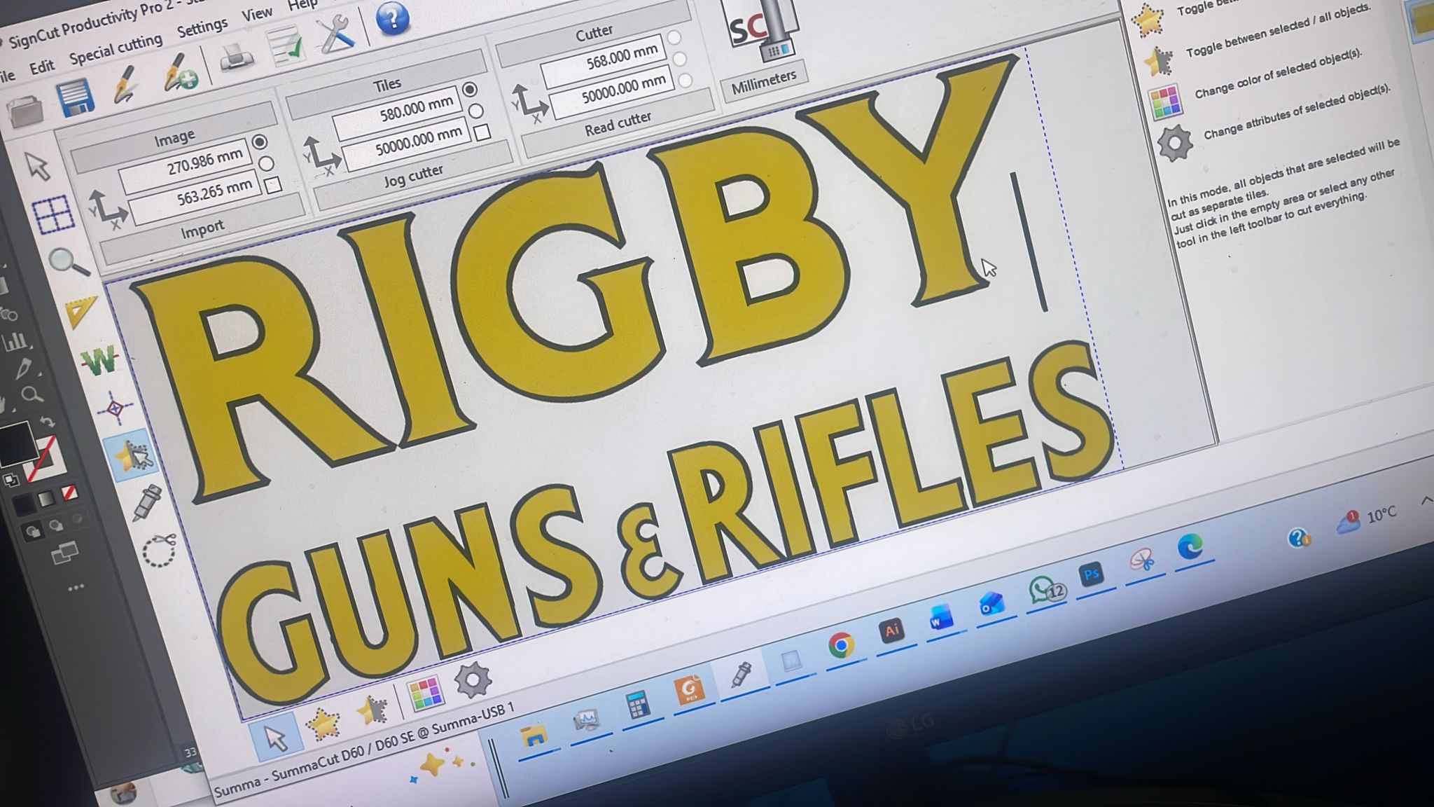 Rigby Guns makers, NGS restoration sign writiers