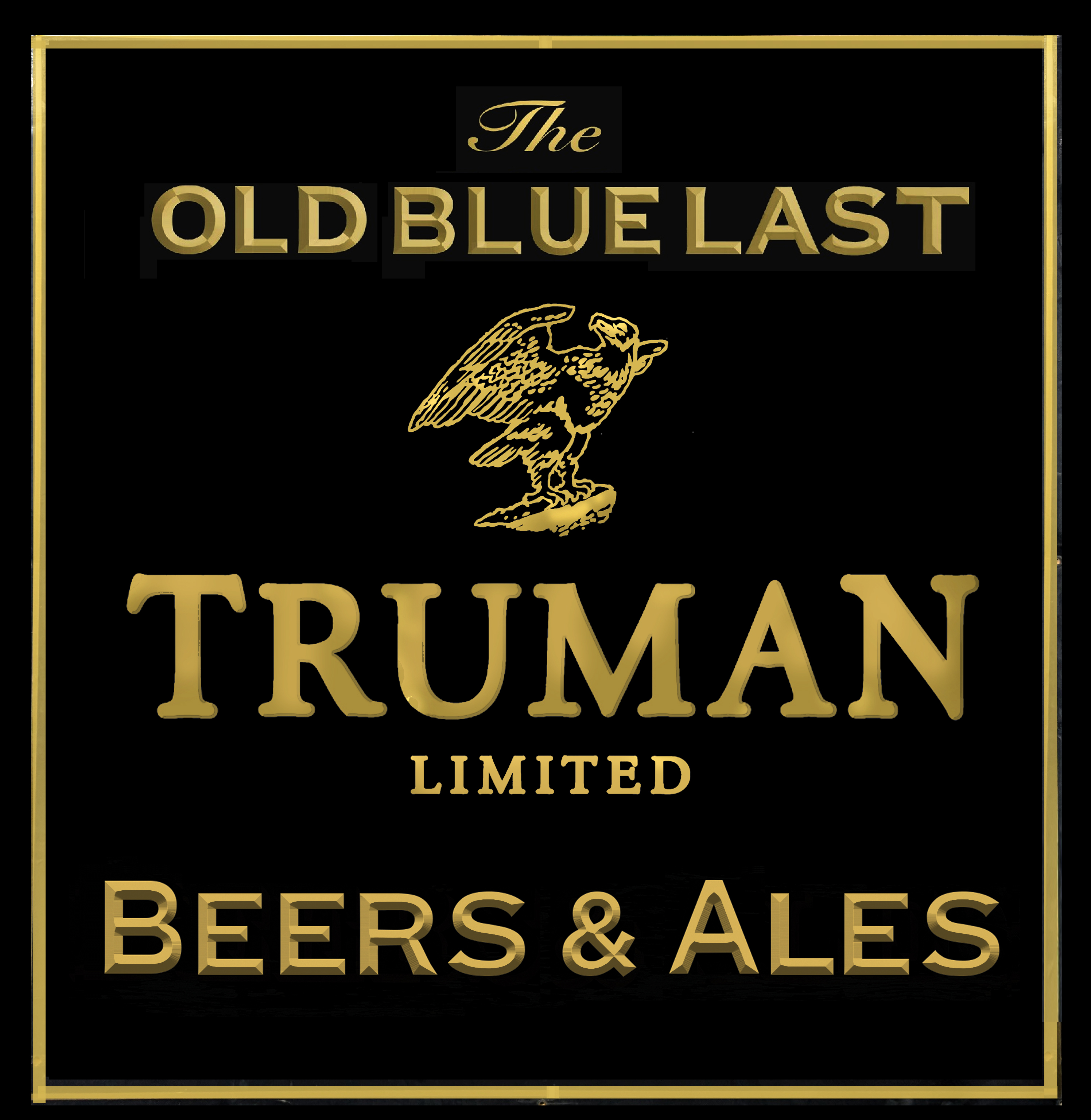 Truman Sign LONDON SIGN WRITERS NGS