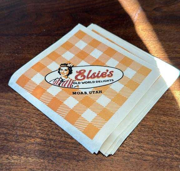 Elsie's napkin designs by NGS