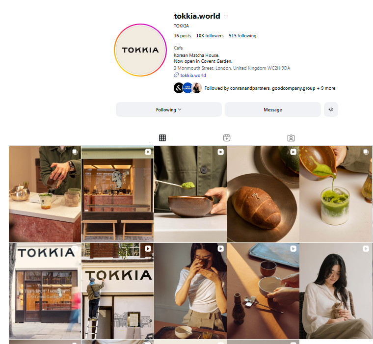 Korean Matcha House.
Now open in Covent Garden.