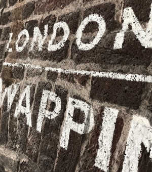 JTP Ghost signs London NGS, Traditional Sign Writer Nick Garrett
